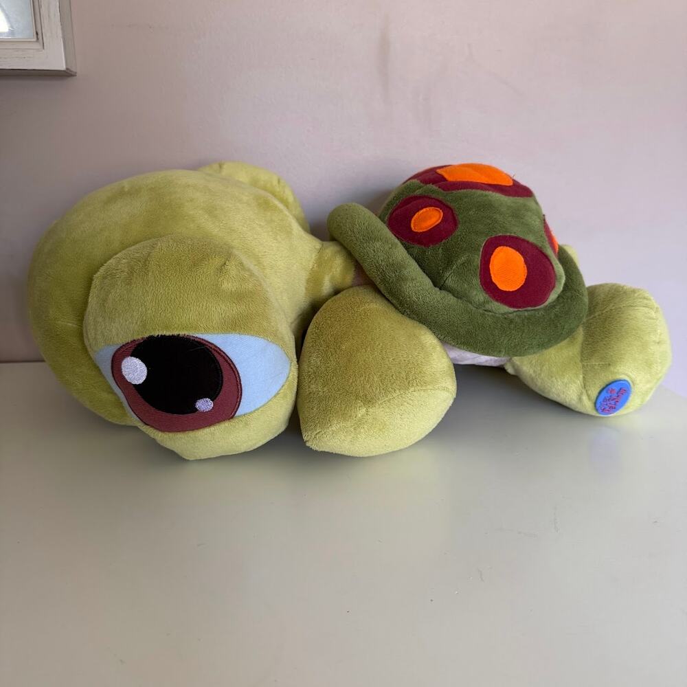 Littlest Pet Shop LPS Jumbo Turtle Plush Stuffed Animal Rare 2005 Hasbro - Picture 6 of 6